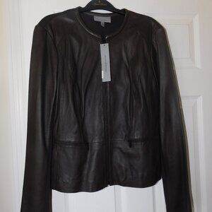 New Leather -  Merino Wool Combination Jacket